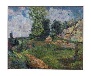 The Quarries of Le Chou near Pontoise by Gauguin